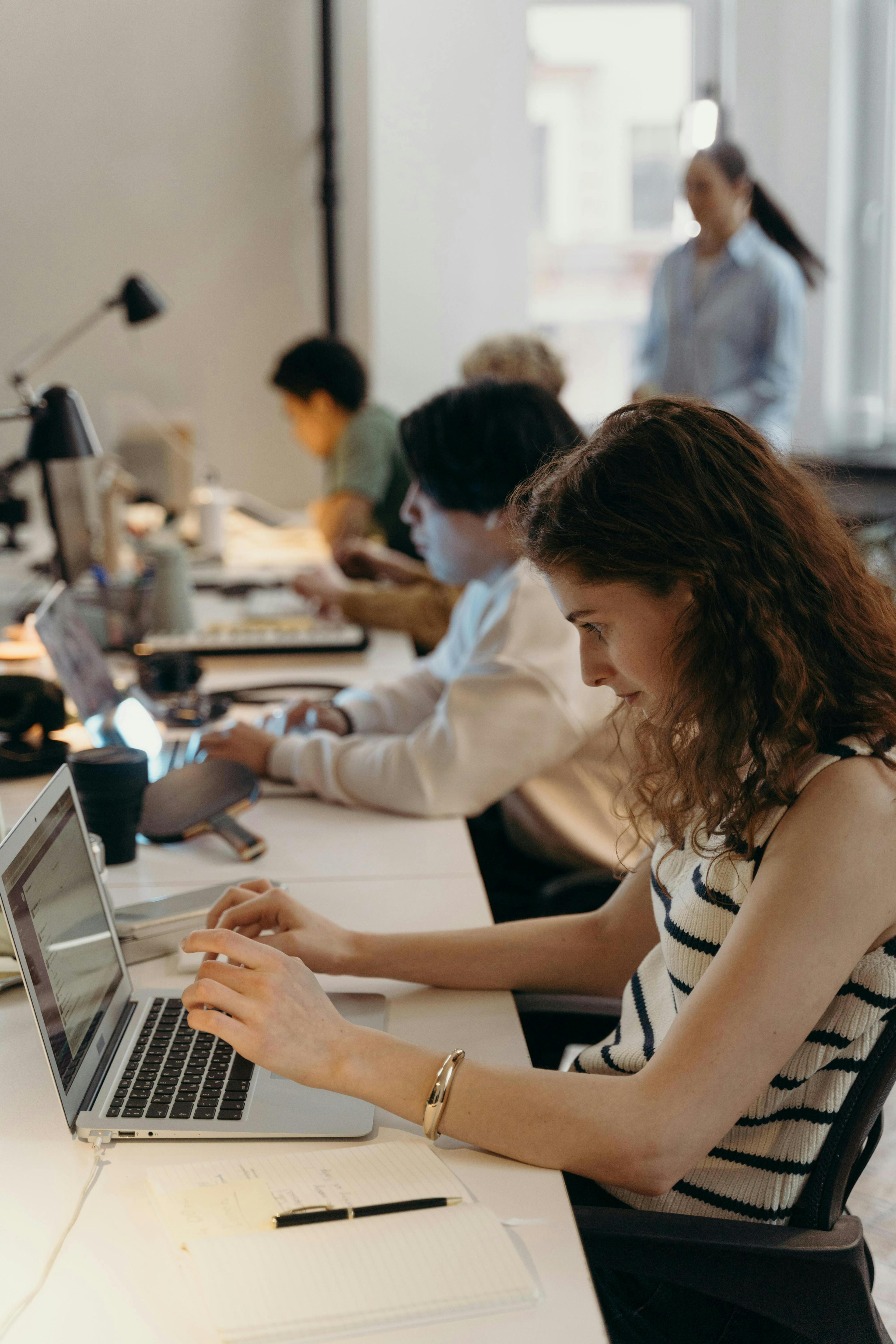 developers working on their laptops